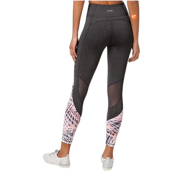 CK Performance Printed High-Waist Cropped Leggings - Picture 2 of 8